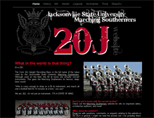 Tablet Screenshot of 20j.marchingsoutherners.org